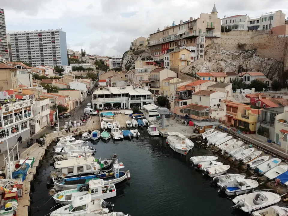 Port du Vallon des Auffes à Marseille, photographie de novembre 2019.