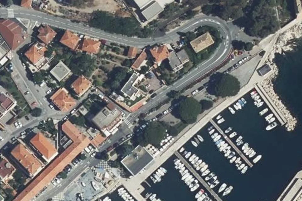 صورة جوية لموقع الحفلات في Trinquette Jazz Club في Villefranche-sur-Mer
